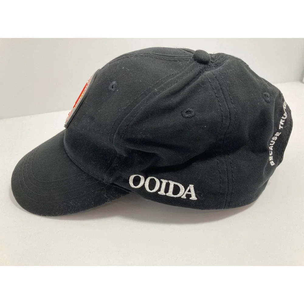 OOIDA Baseball Cap Men One Size Black 40th Anniversary Truckers Rights‎ Hat